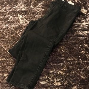 High rise black Hollister jeans